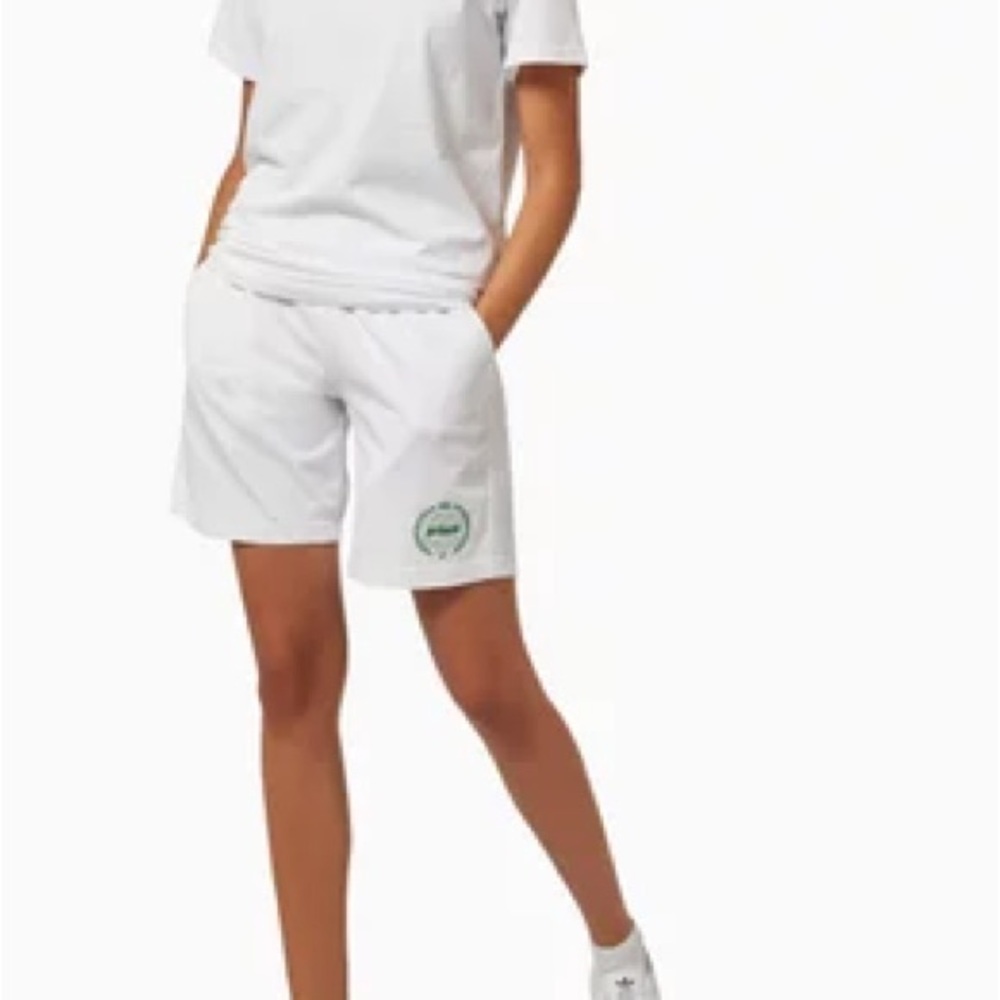 Sporty & Rich White Athletic Shorts